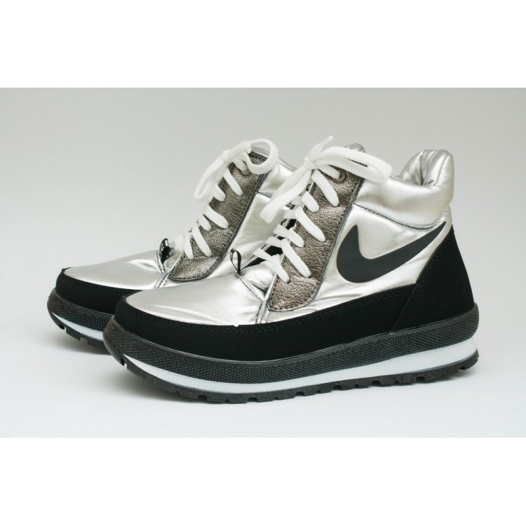 Женские ботинки Едита 6 серебро